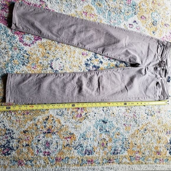 AG Adriano Goldschmied the Stevie Ankle Tan Jeans Size 27 - Picture 12 of 13